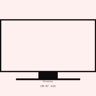 Hisense U9N 85" ULED MiniLED — 5000 nit Google TV